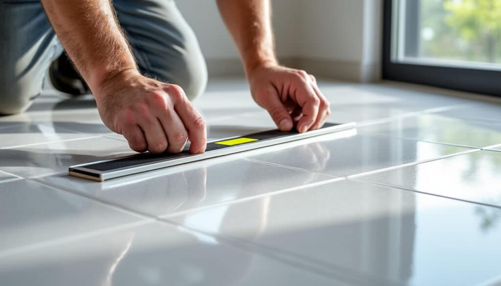 découvrez pourquoi une planéité parfaite du support est essentielle pour une pose de carrelage réussie et durable.
