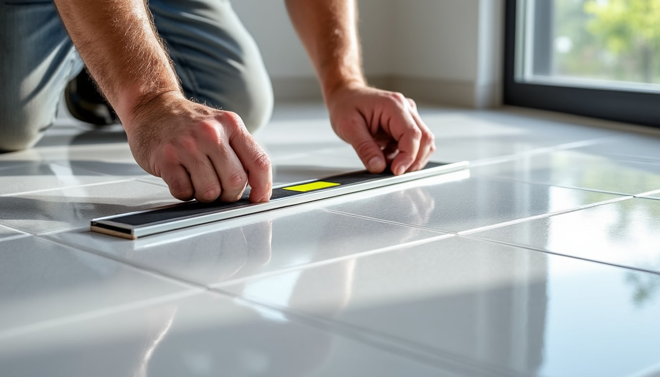 découvrez pourquoi une planéité parfaite du support est essentielle pour une pose de carrelage réussie et durable.