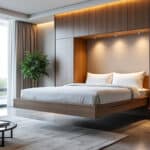 découvrez comment le lit escamotable optimise l'espace dans les studios en libérant la surface au sol pour un intérieur plus fonctionnel et agréable.