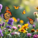 découvrez comment les fleurs mellifères attirent les papillons dans votre jardin pour créer un espace harmonieux et favoriser la biodiversité.