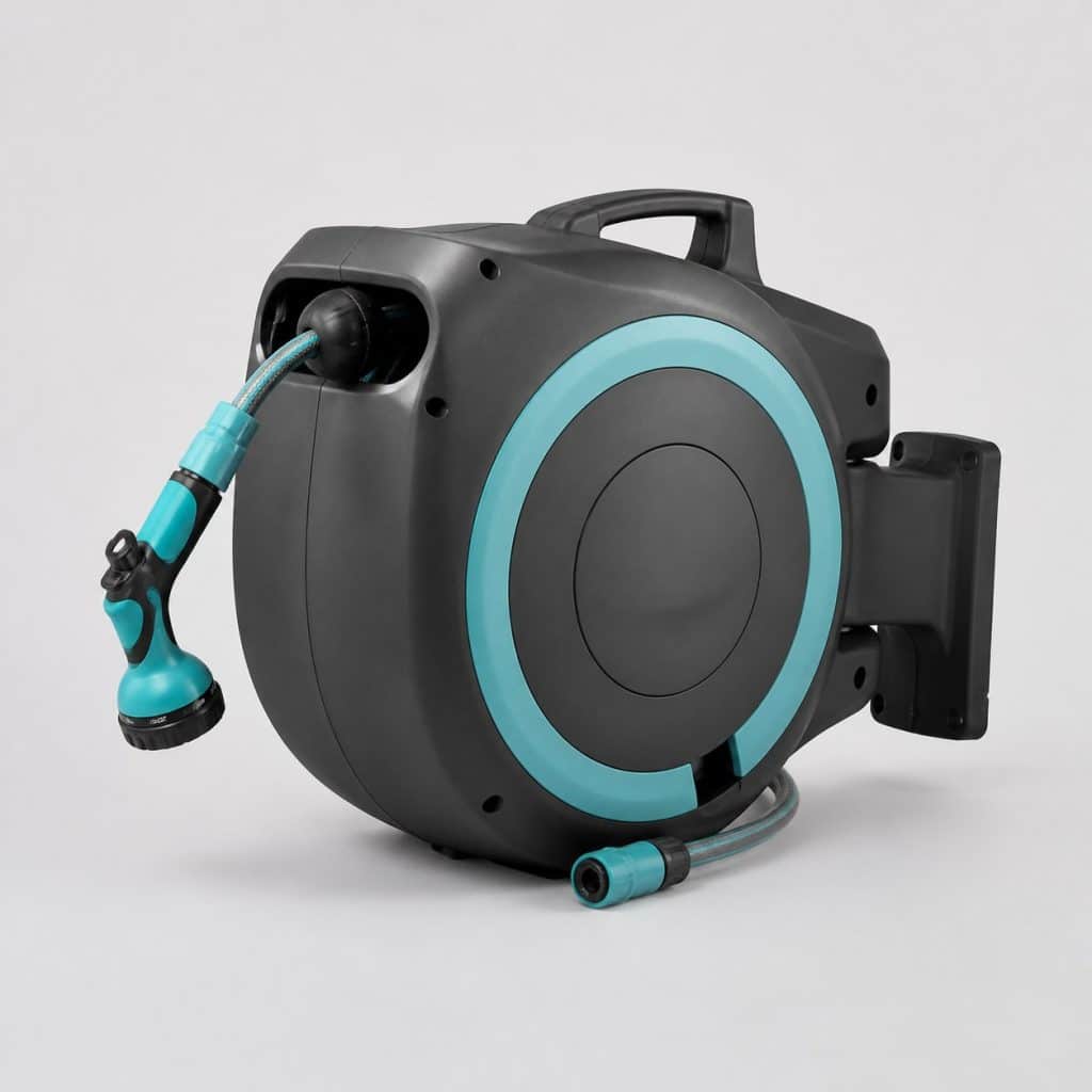 Devidoir de tuyau compact de balcon — vue produit
