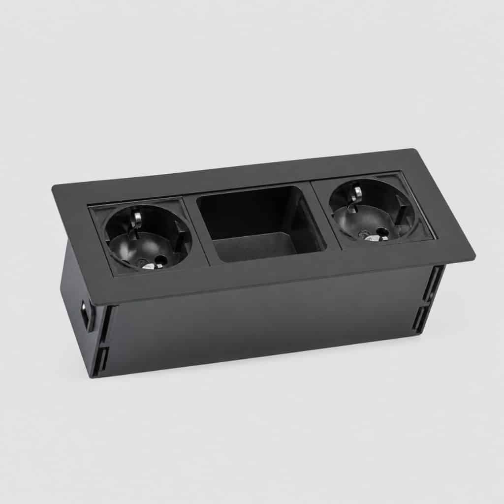 Prise encastrable pour bureau — vue produit