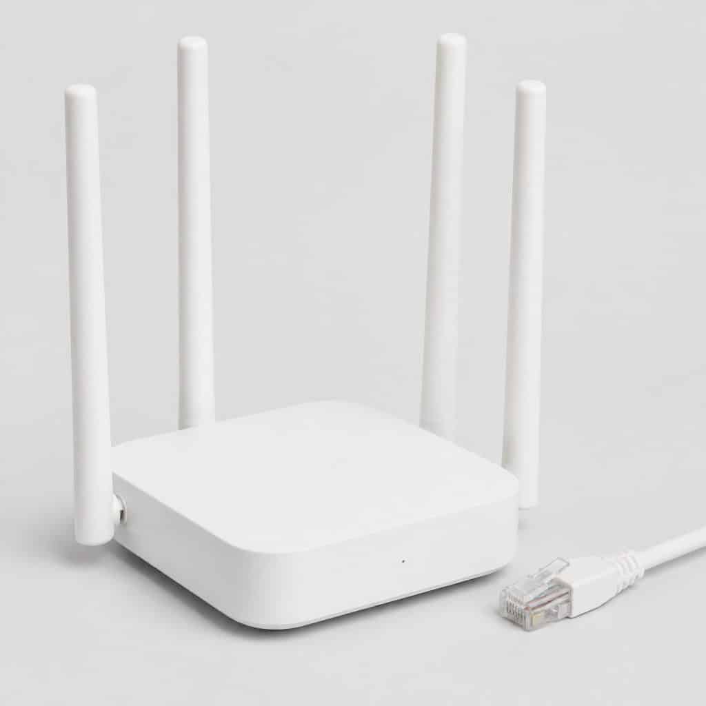 Prise RJ45 avec point d'acces WiFi — vue produit