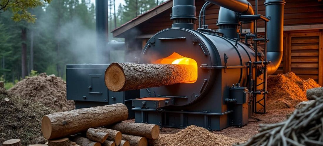 découvrez comment la biomasse transforme les déchets de bois en énergie de chauffage durable et économique.