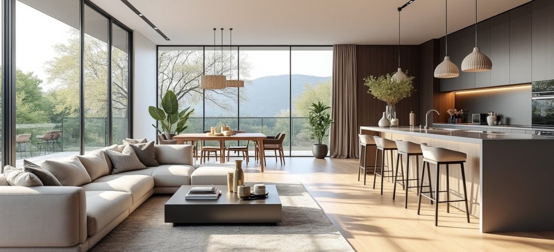 découvrez comment une cuisine ouverte peut agrandir visuellement votre pièce de vie, apportant luminosité et convivialité à votre intérieur.