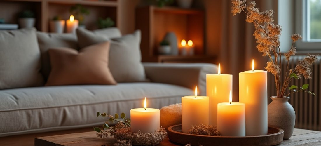 découvrez comment utiliser des bougies pour créer une ambiance olfactive chaleureuse et accueillante dans votre décoration maison.
