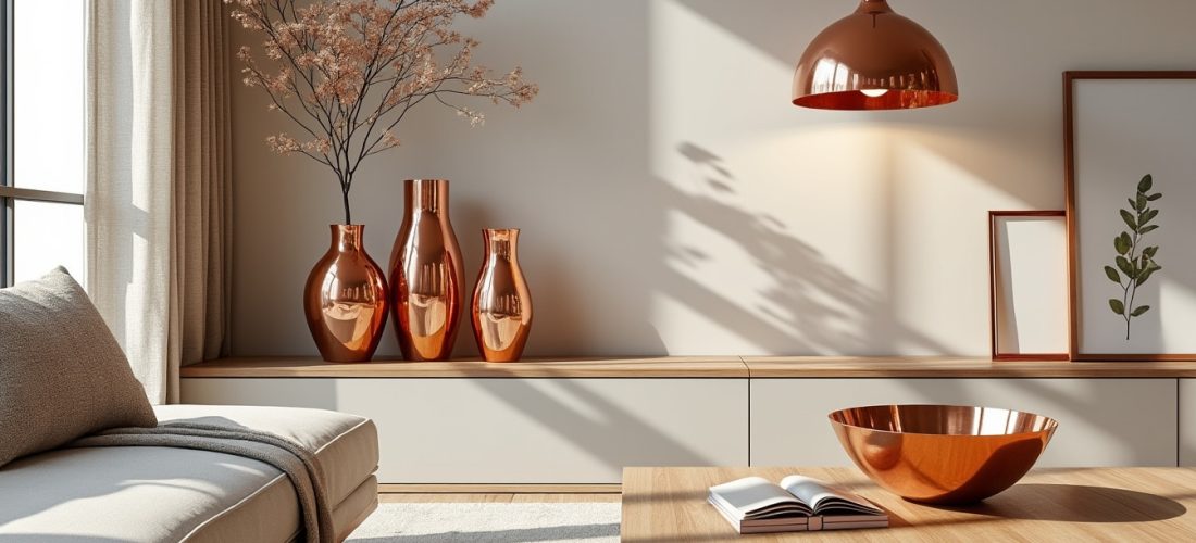 découvrez comment la décoration maison intègre le cuivre pour apporter un éclat chaud et élégant à votre intérieur, alliant modernité et charme intemporel.