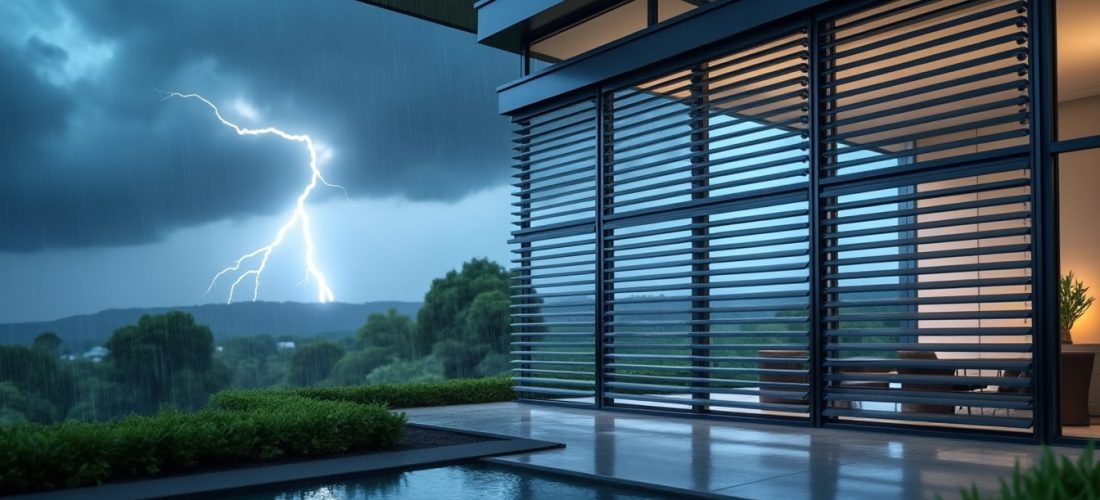 découvrez comment la domotique de fenêtre automate la fermeture des volets pour protéger votre maison en cas de tempête, alliant sécurité et confort.