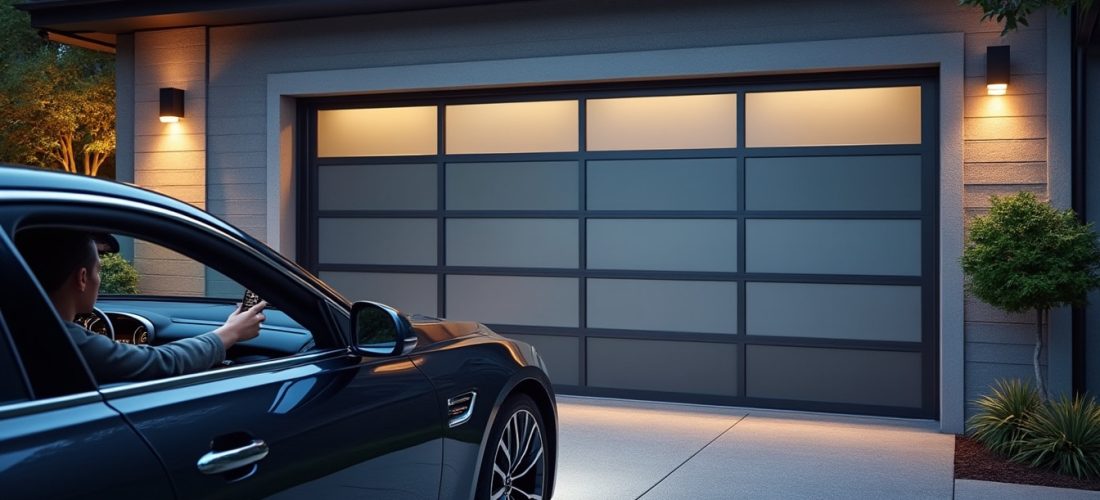 découvrez comment la domotique pour porte de garage vous permet de contrôler l'ouverture sans sortir de votre voiture, pour plus de confort et de sécurité au quotidien.