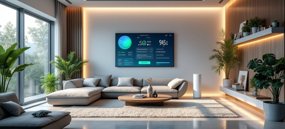 découvrez comment la domotique de santé surveille et améliore la qualité de l'air ambiant pour un environnement intérieur plus sain et sécurisé.