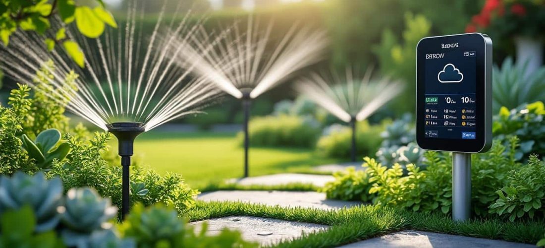 découvrez comment la domotique optimise l'arrosage automatique en s'adaptant aux données météo pour économiser l'eau et préserver votre jardin efficacement.