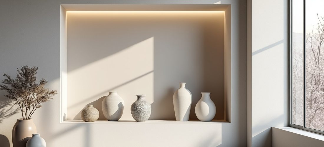 découvrez comment une niche murale sublime vos objets d'art en apportant élégance et raffinement à votre intérieur.