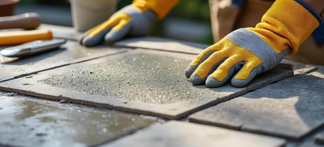 découvrez pourquoi la pose de carrelage extérieur nécessite un mortier-colle résistant pour garantir durabilité et adhérence face aux intempéries.