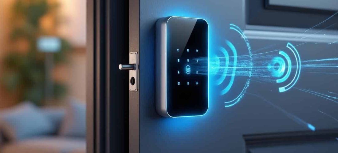 découvrez la serrure connectée qui sécurise l'accès à votre domicile sans clé physique, alliant confort et technologie pour une protection optimale.