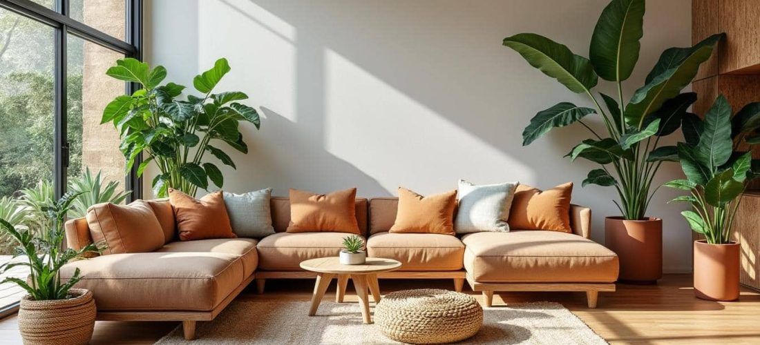 découvrez comment l'aménagement intérieur met en avant les matériaux biosourcés et sains pour un habitat écologique, naturel et respectueux de votre santé.