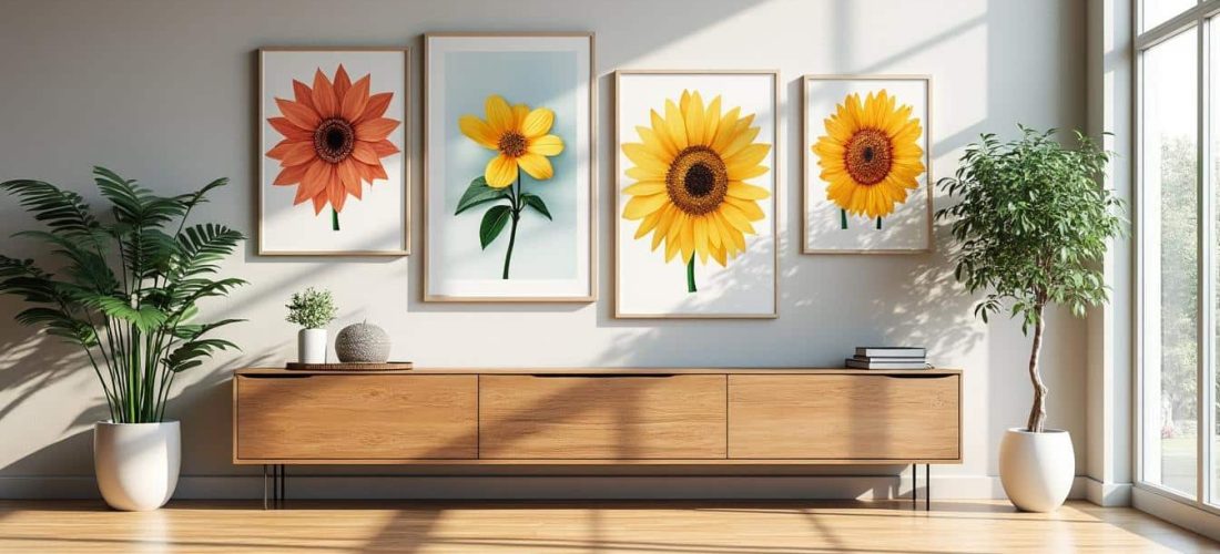 découvrez comment un buffet bas peut optimiser votre espace en libérant la vue sur vos tableaux muraux, pour un intérieur à la fois élégant et harmonieux.