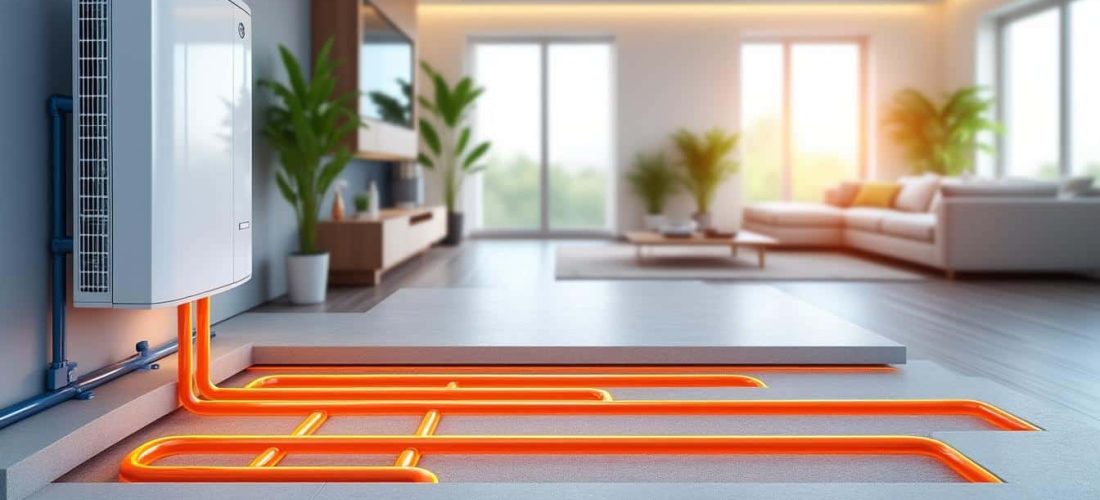 découvrez pourquoi le chauffage au sol associé à une pompe à chaleur est la solution idéale pour un confort thermique optimal et des économies d'énergie durables.