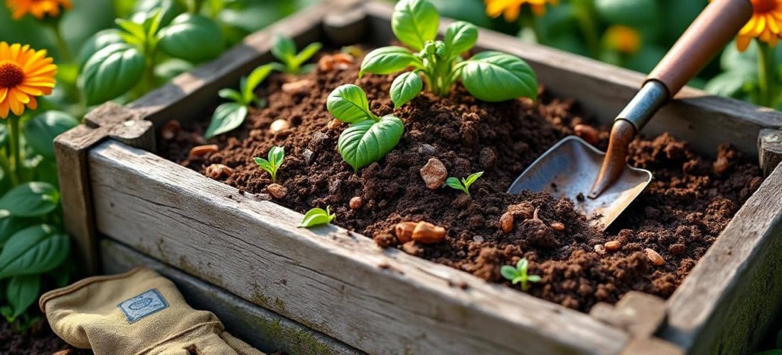 le composteur de jardin transforme efficacement vos déchets organiques en engrais naturel, enrichissant votre sol tout en réduisant les déchets.