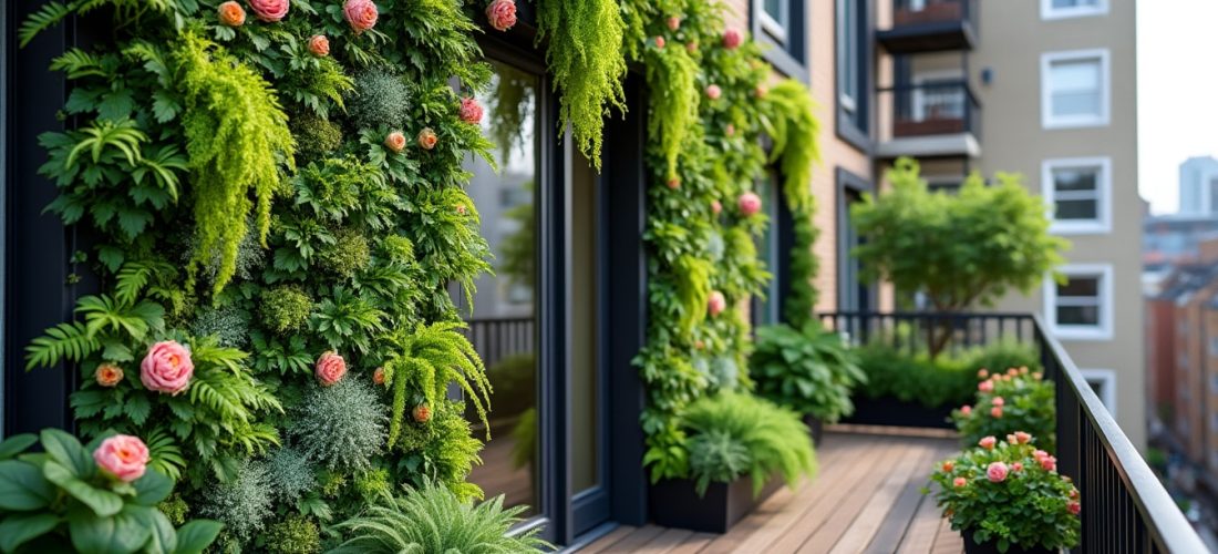 découvrez comment un jardin vertical peut transformer et égayer les murs des petits balcons urbains, apportant une touche de verdure et de fraîcheur à votre espace extérieur.