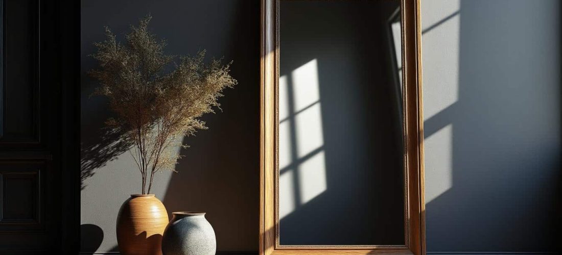 découvrez comment un miroir de grande taille peut illuminer vos pièces sombres en reflétant la lumière et en apportant une sensation d'espace et de clarté à votre intérieur.