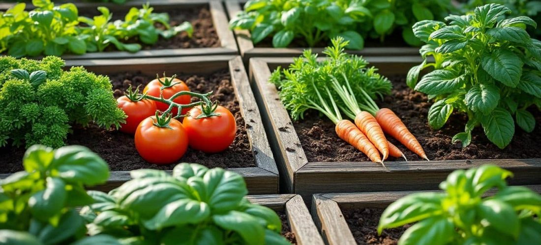 découvrez comment le potager en carrés permet d'organiser efficacement la culture des légumes sur une petite surface, pour un jardinage optimisé et productif.
