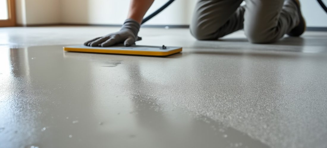 le ragréage autonivelant prépare efficacement le sol pour la pose de tout type de revêtement, assurant une surface lisse, uniforme et durable.