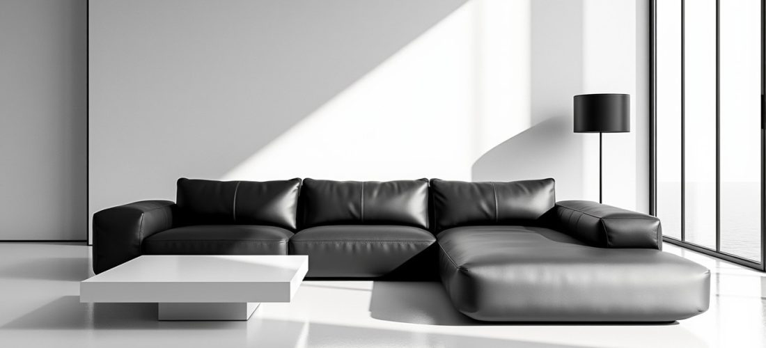 découvrez comment le style contemporain sublime l'élégance avec le contraste puissant du noir et du blanc pur pour des espaces modernes et épurés.