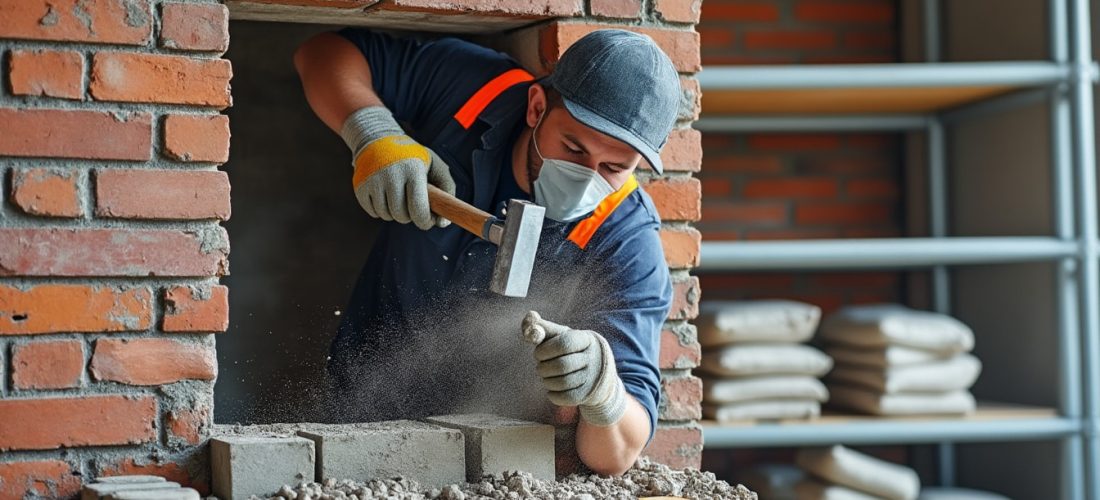 découvrez comment les travaux de maçonnerie permettent de créer des ouvertures solides et esthétiques dans les murs pour améliorer l'espace et la luminosité de votre habitat.