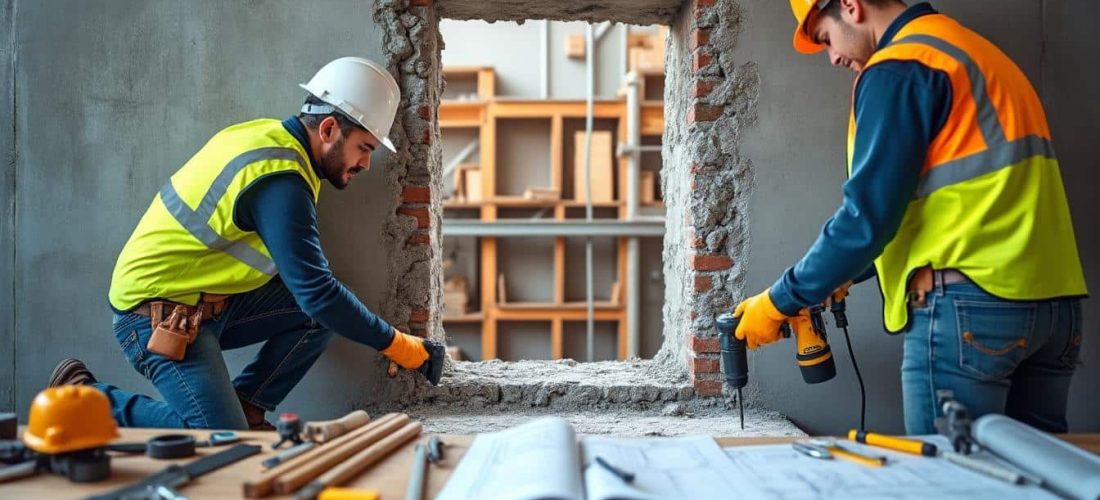 découvrez les précautions essentielles et les autorisations nécessaires pour réaliser des ouvertures dans un mur porteur en toute sécurité.