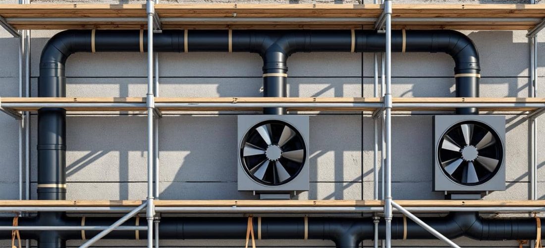 découvrez comment la ventilation de chantier permet d'éviter les pathologies du bâti en assurant une bonne qualité de l'air et en protégeant les matériaux pendant la construction.